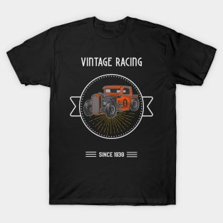 Vintage Racing Hot Rod T-Shirt